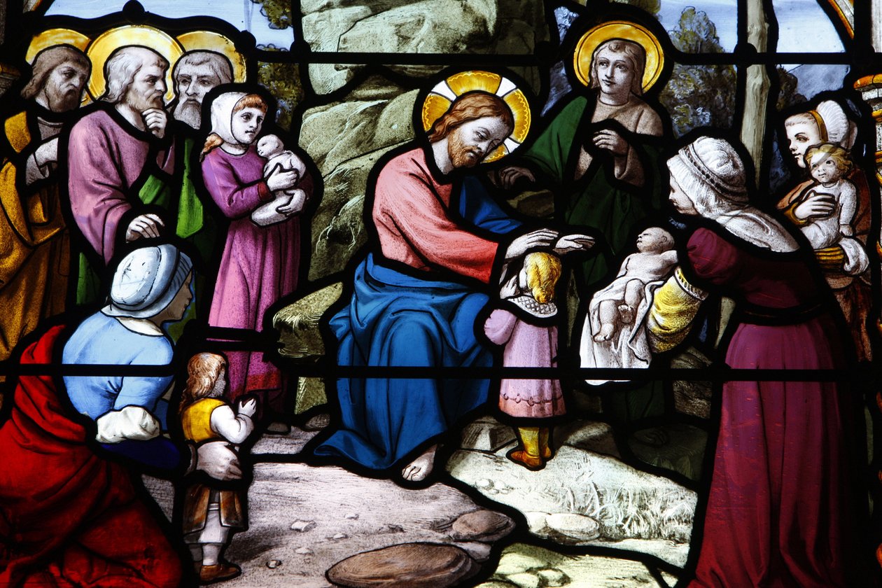 Église Saint-Aignan, Jésus bénissant les enfants, Chartres, France - Unbekannt