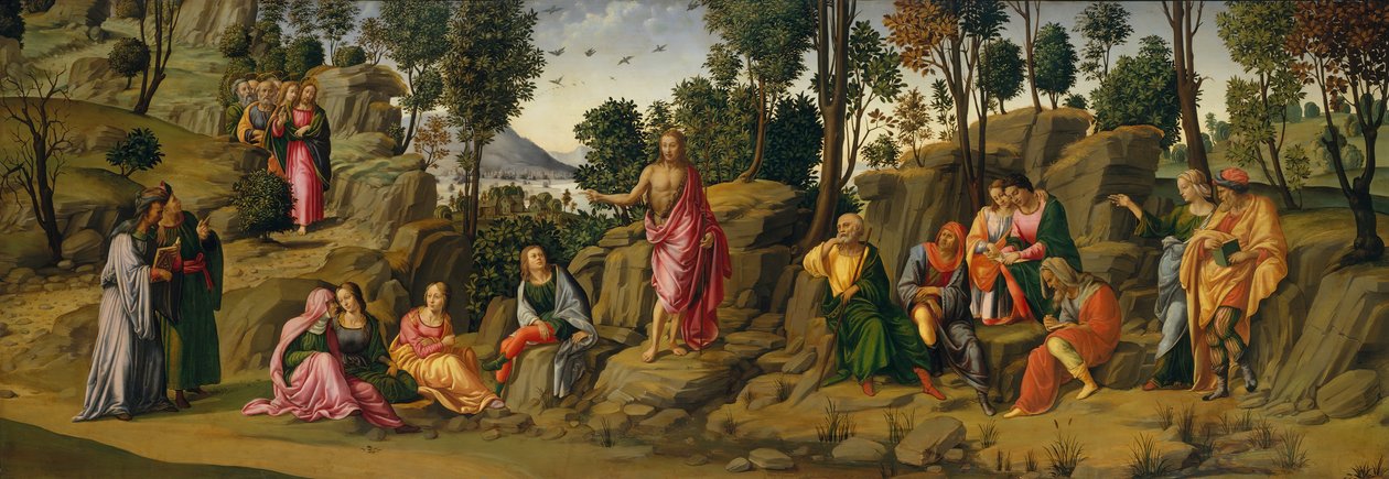 Saint Jean-Baptiste rendant témoignage, vers 1506-7 - Unbekannt