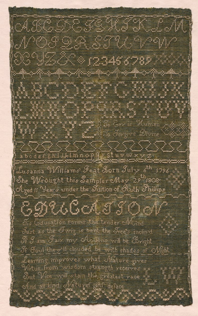 Échantillon, 1808 - Unbekannt