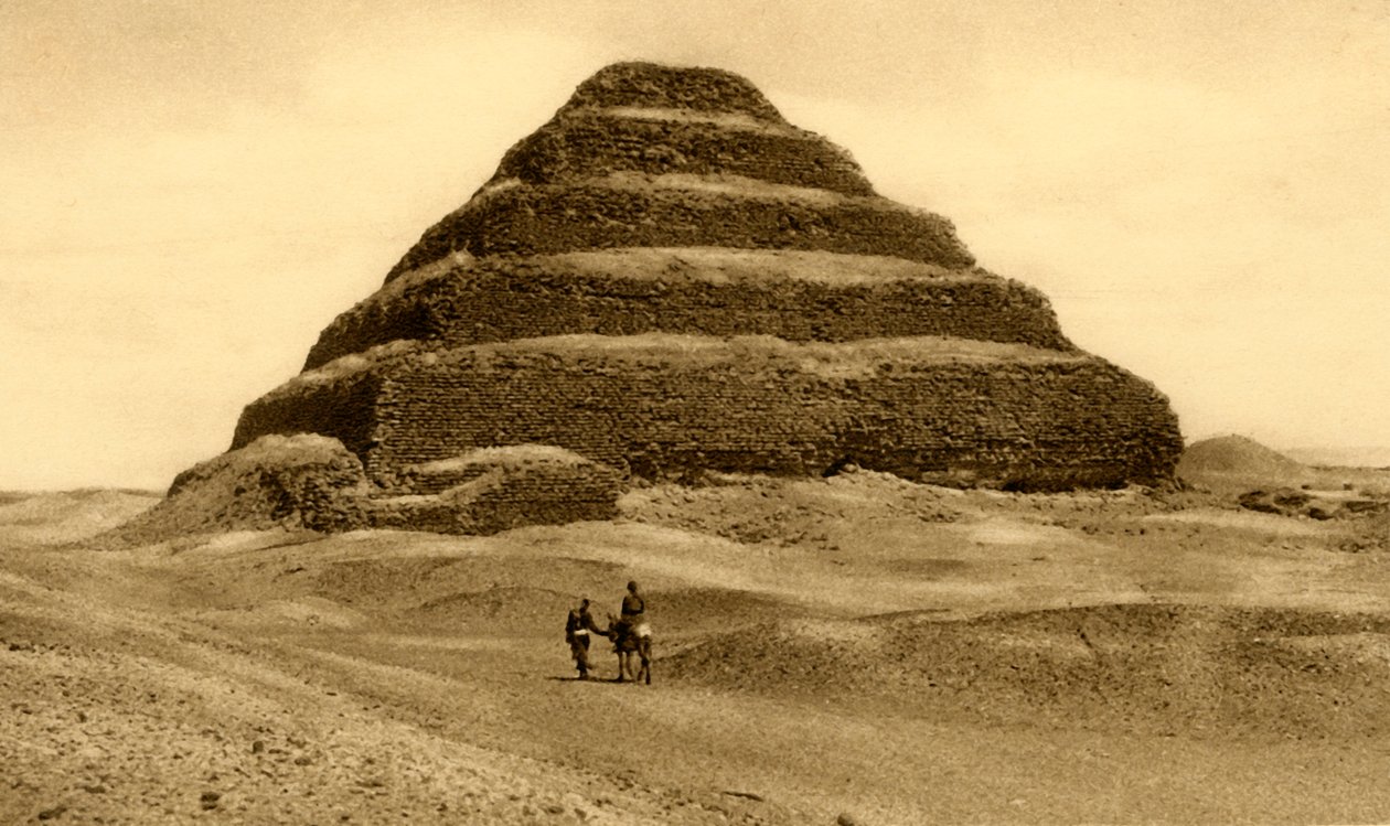 Saqqarah - La pyramide à degrés - Unbekannt