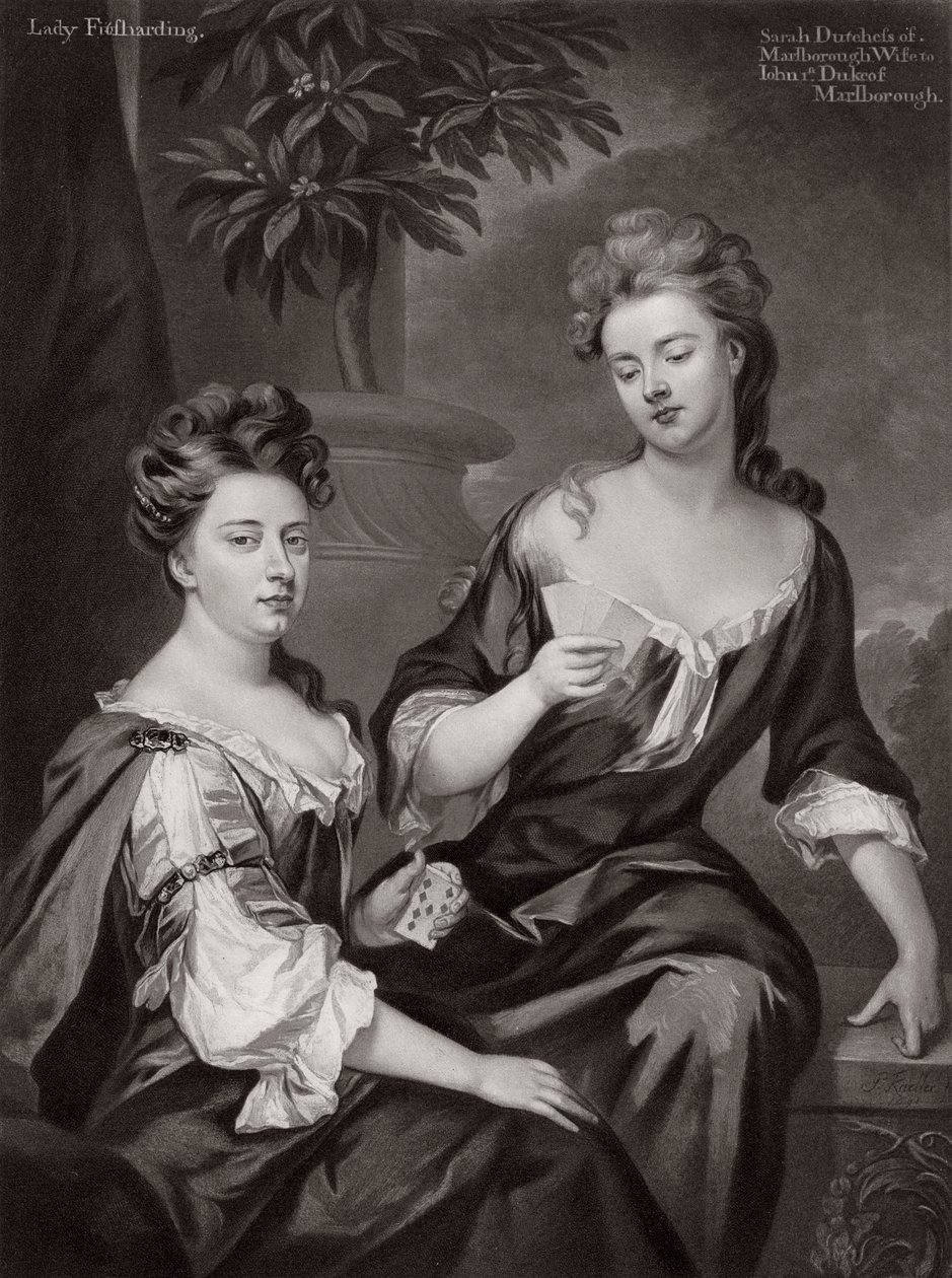 Sarah, duchesse de Marlborough, et Lady Fitzharding - Unbekannt