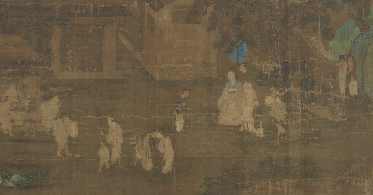Scènes de la vie des hommes célèbres partie 1, dynastie Ming, 16ème-17ème siècle - Unbekannt