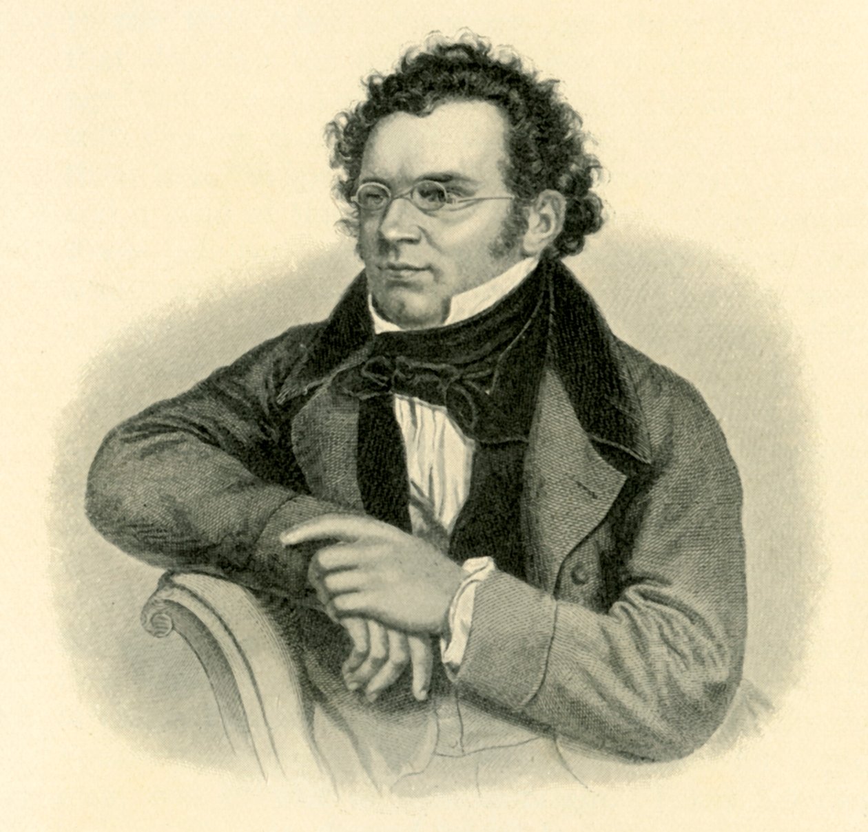 Schubert, vers 1820, 1907 - Unbekannt