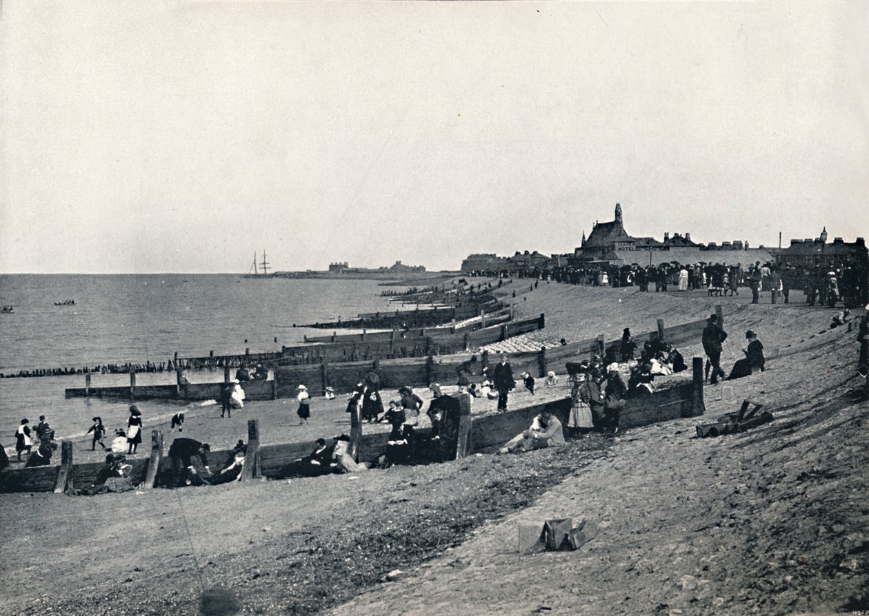 Sheerness - La promenade et la plage, 1895 - Unbekannt