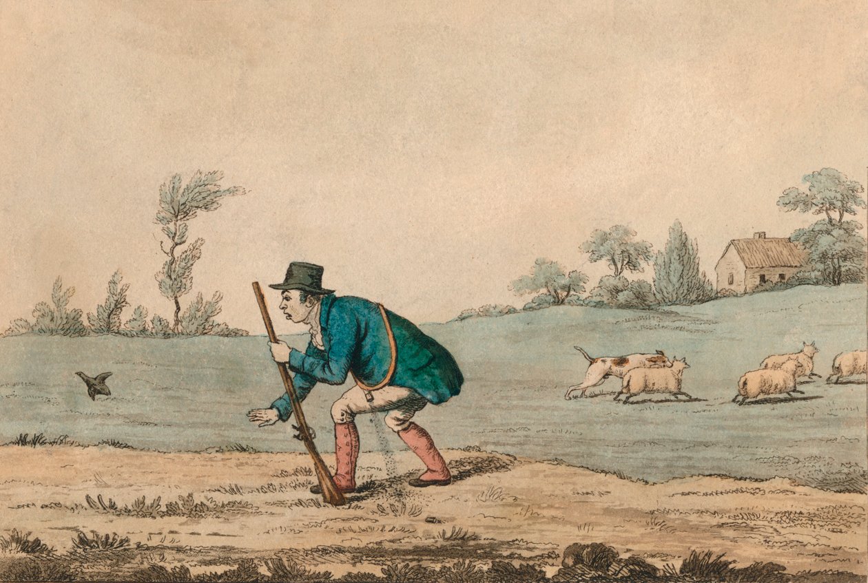 Scène de chasse, 1813 - Unbekannt