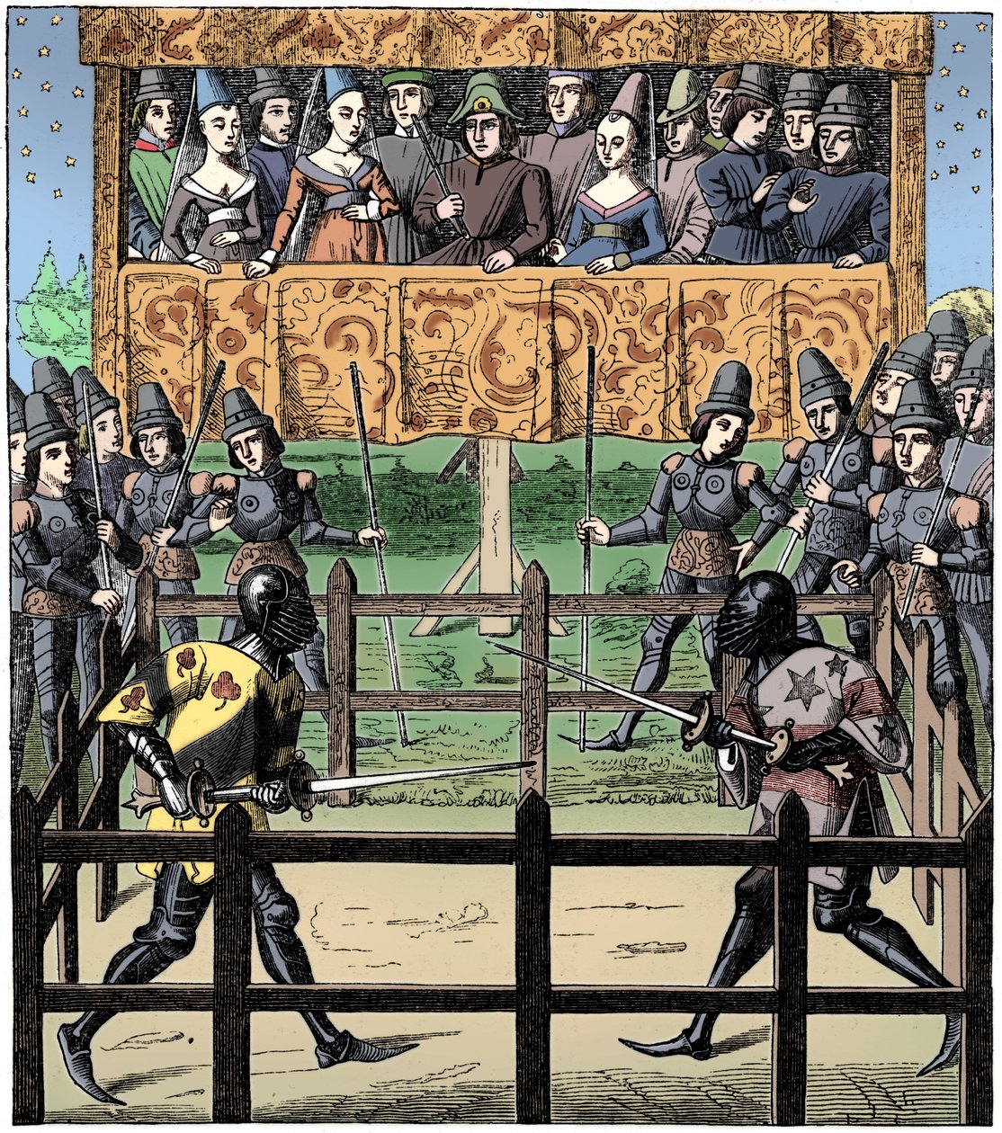 Combat singulier, 15ème siècle 1849 - Unbekannt