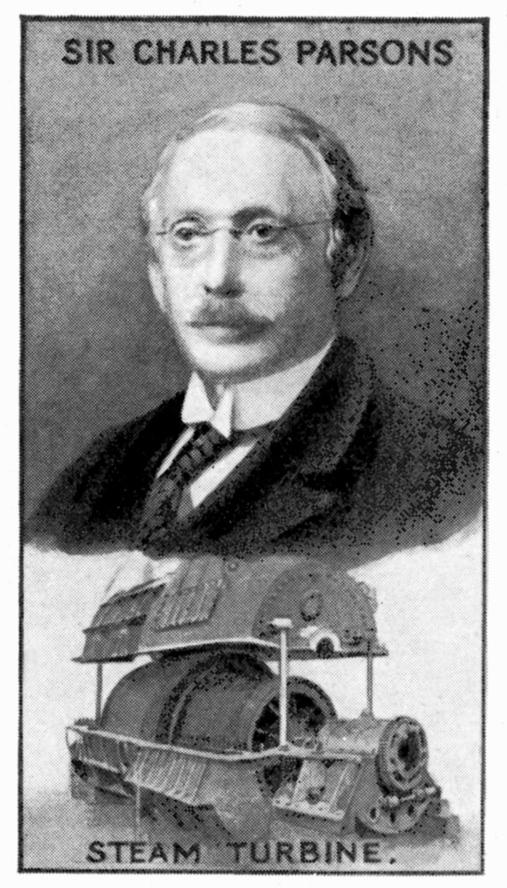 Sir Charles Algernon Parsons, ingénieur irlandais - Unbekannt