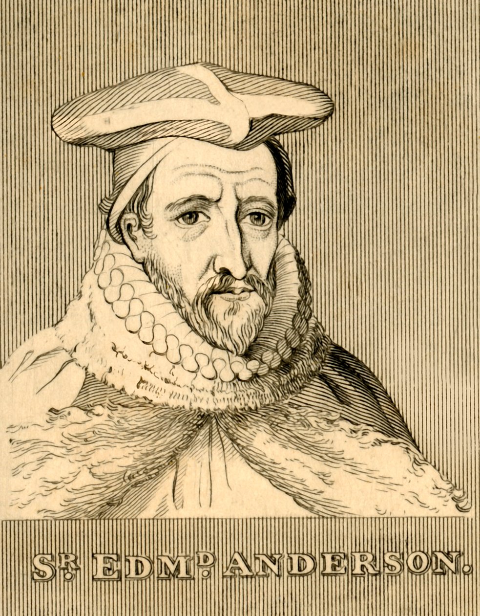 Sir Edmund Anderson, 1530-1605, 1830 - Unbekannt