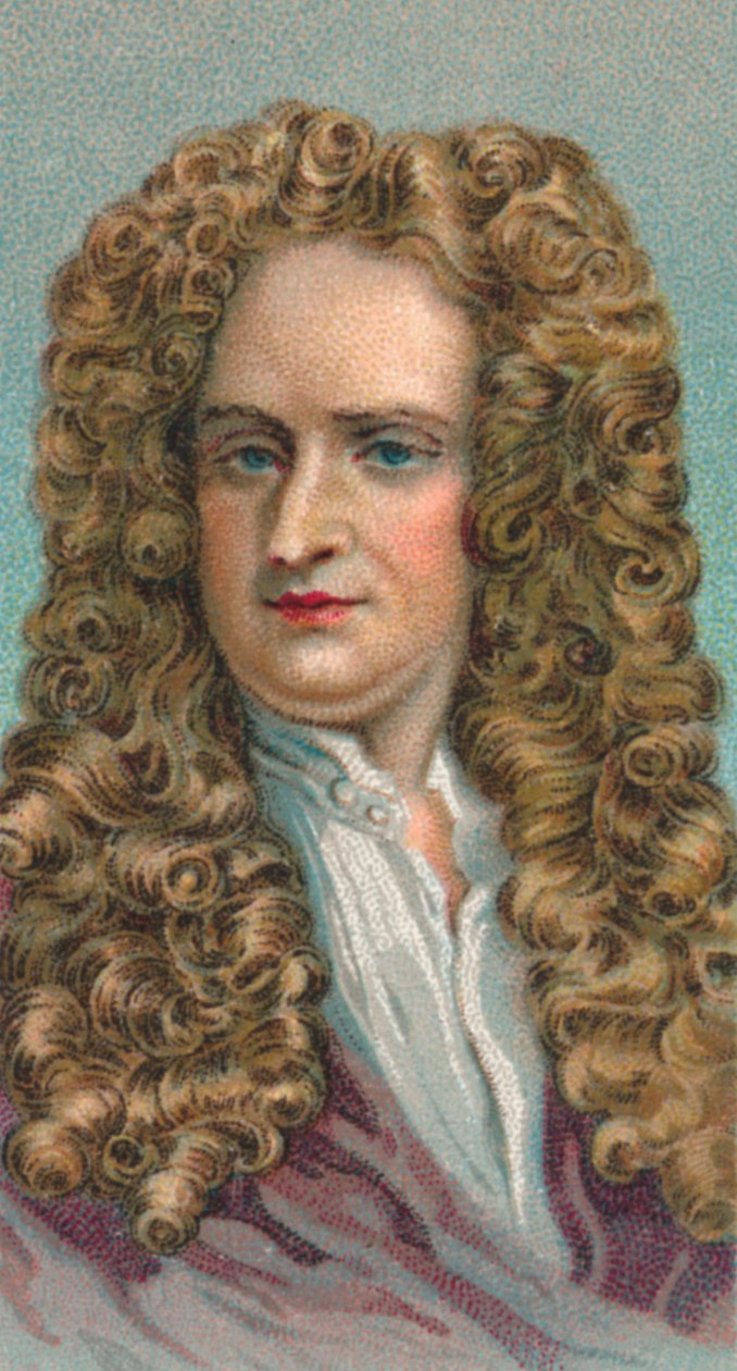Sir Isaac Newton, mathématicien, astronome et physicien anglais - Unbekannt