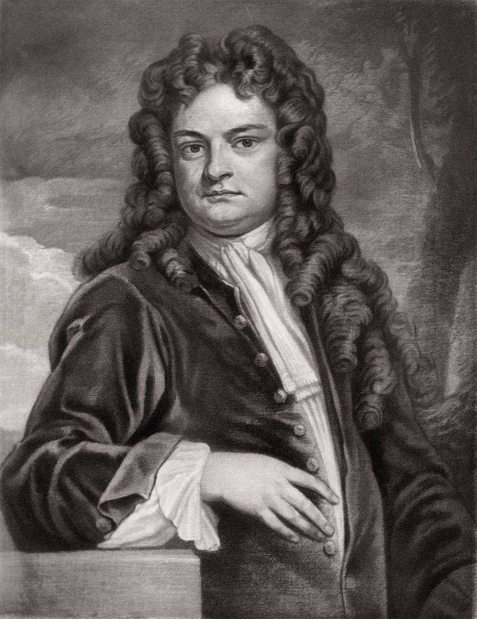Sir Richard Steele, écrivain et politicien irlandais, 1711 - Unbekannt