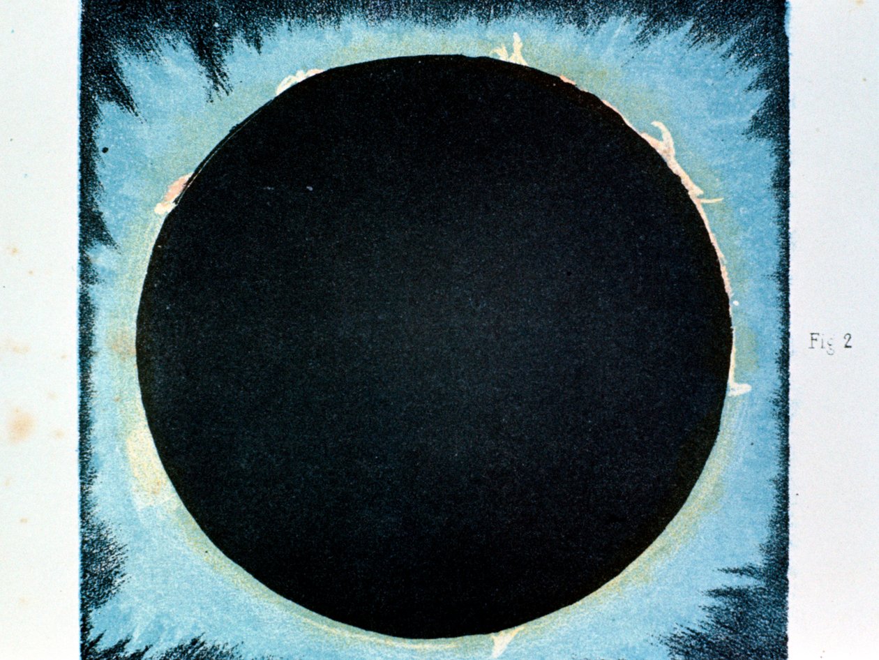 Couronne solaire et protubérances - Unbekannt