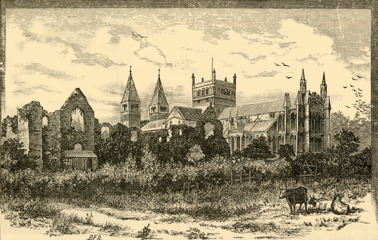 Southwell Minster et ruines du palais - Unbekannt