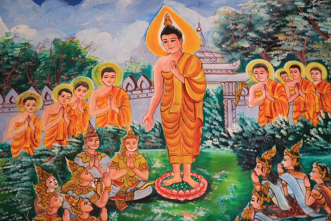 Diffusion du Dharma. Vie de Bouddha. Œuvre d