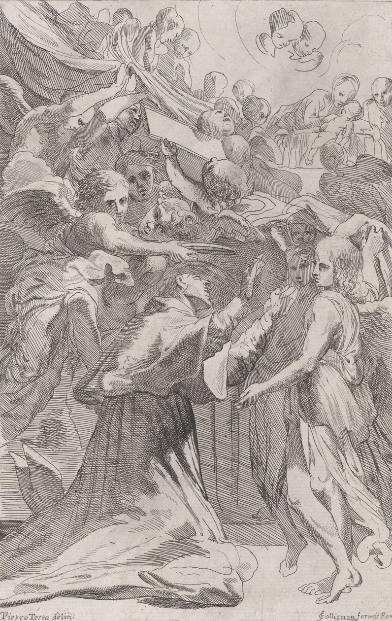 Saint Charles Borromée entouré d