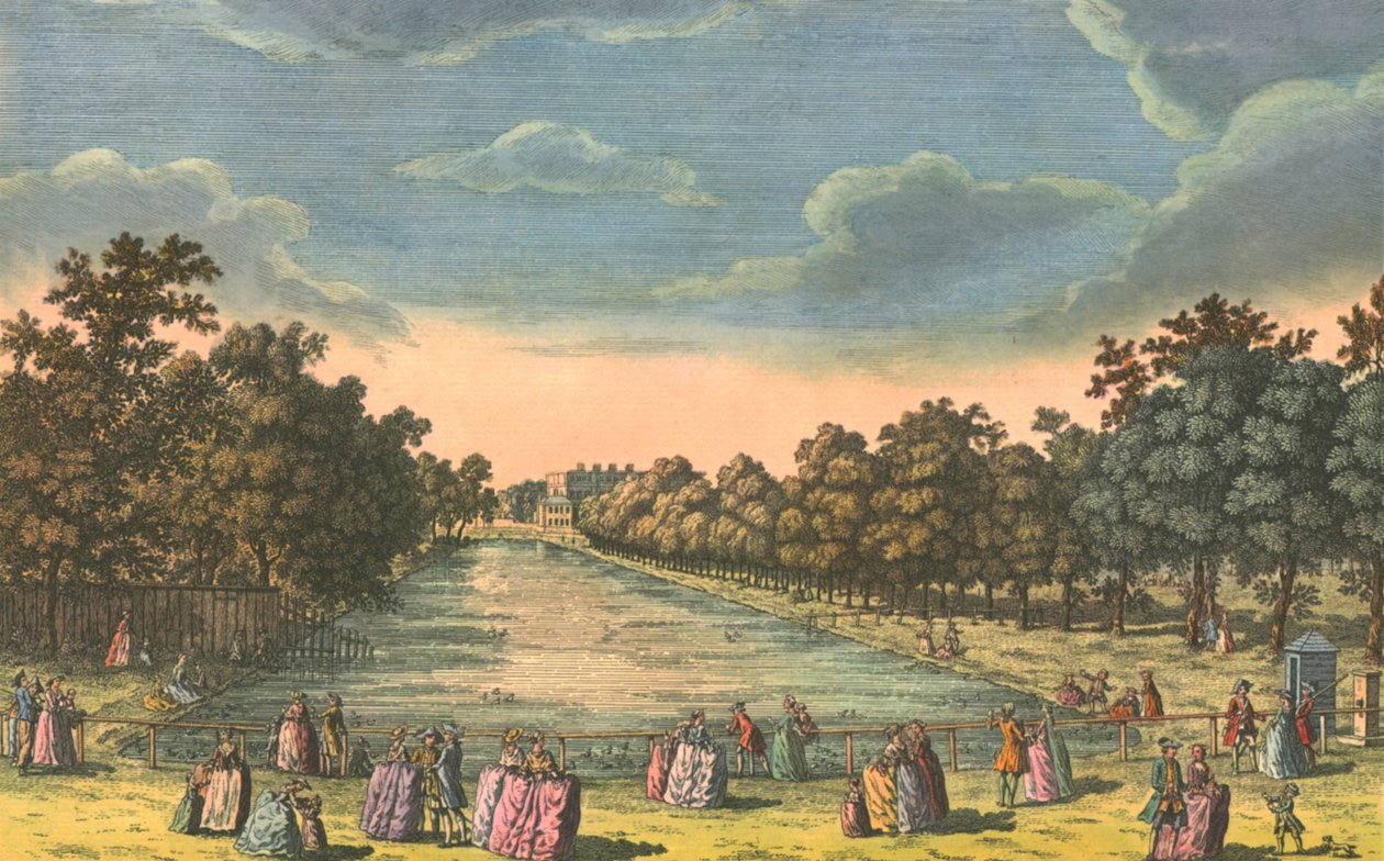 St James Park & Buckingham House, vers 1763 - Unbekannt