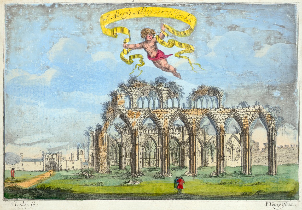 Abbaye de Sainte-Marie, York, Yorkshire - Unbekannt
