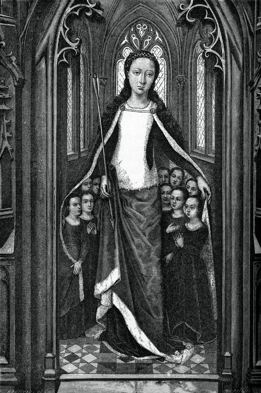 Sainte Ursule et les Saintes Vierges, du Reliquaire de Sainte Ursule - Unbekannt
