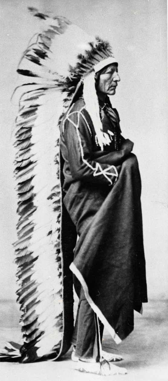 Standing Bear, chef des Sioux Dakota, Indiens des Plaines d