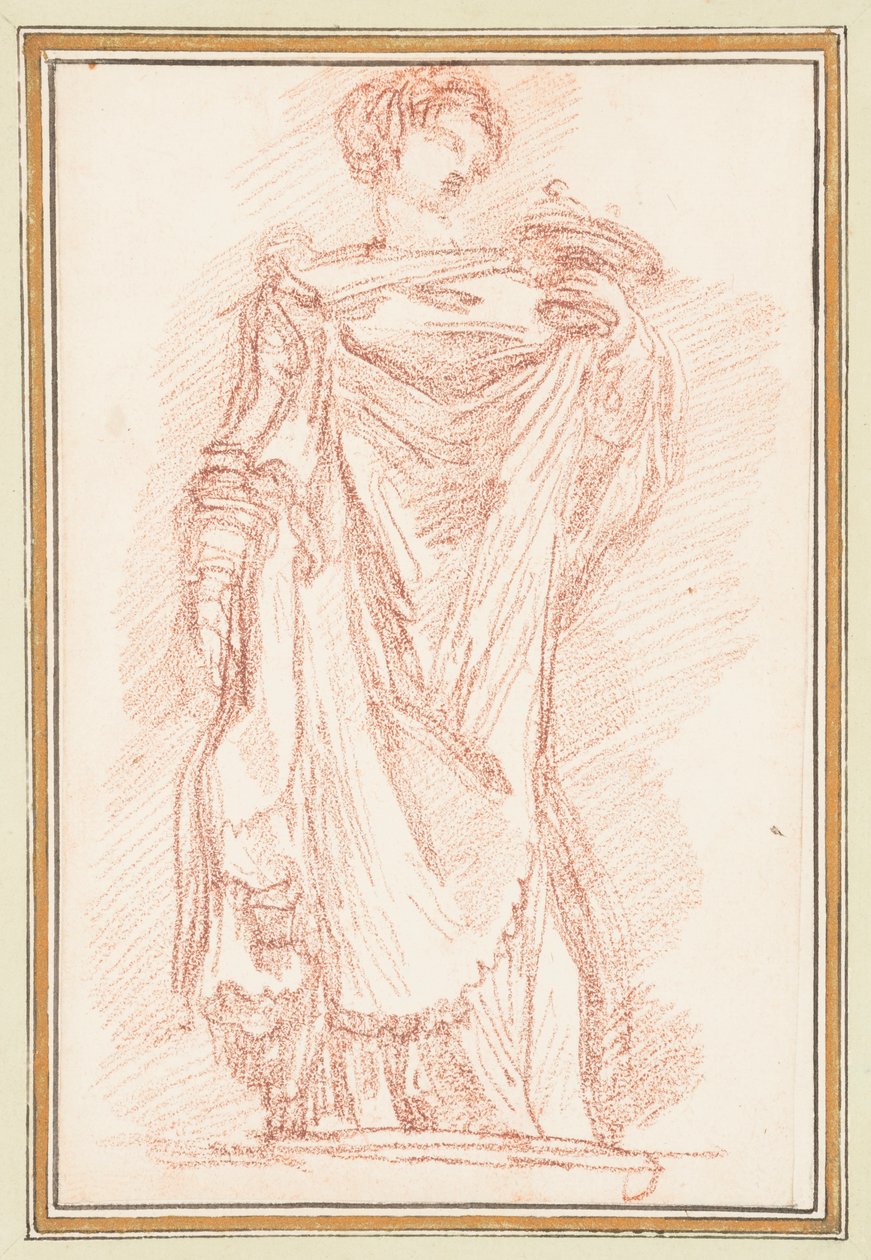 Figure masculine debout en chiton - Unbekannt