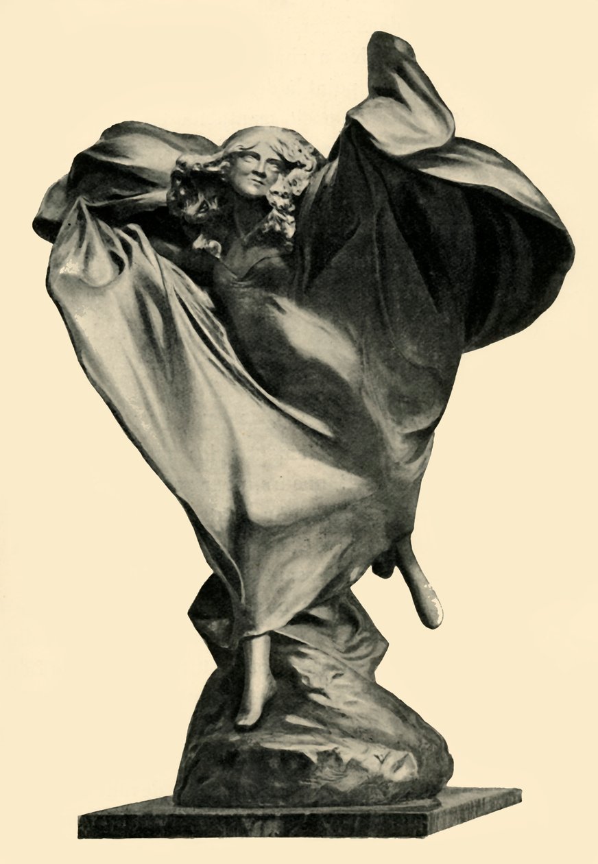 Statue de Loïe Fuller par Théodore Rivière, vers 1890, 1903 - Unbekannt