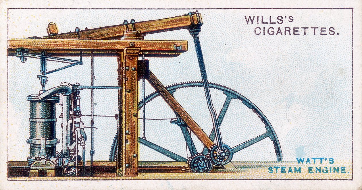 Machine à vapeur par James Watt, 1915 - Unbekannt