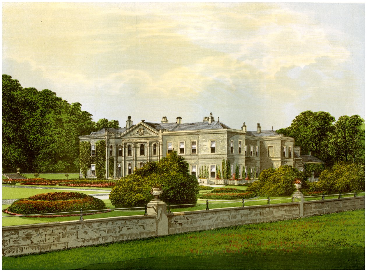 Studley Royal, Yorkshire, maison du marquis de Ripon, vers 1880 - Unbekannt