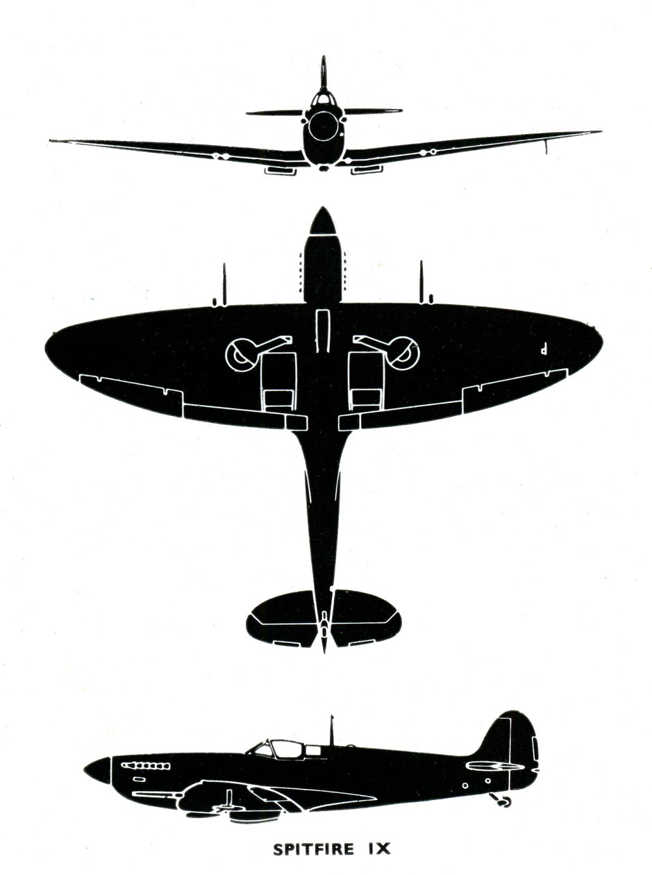 Supermarine Spitfire Mk IX - Unbekannt