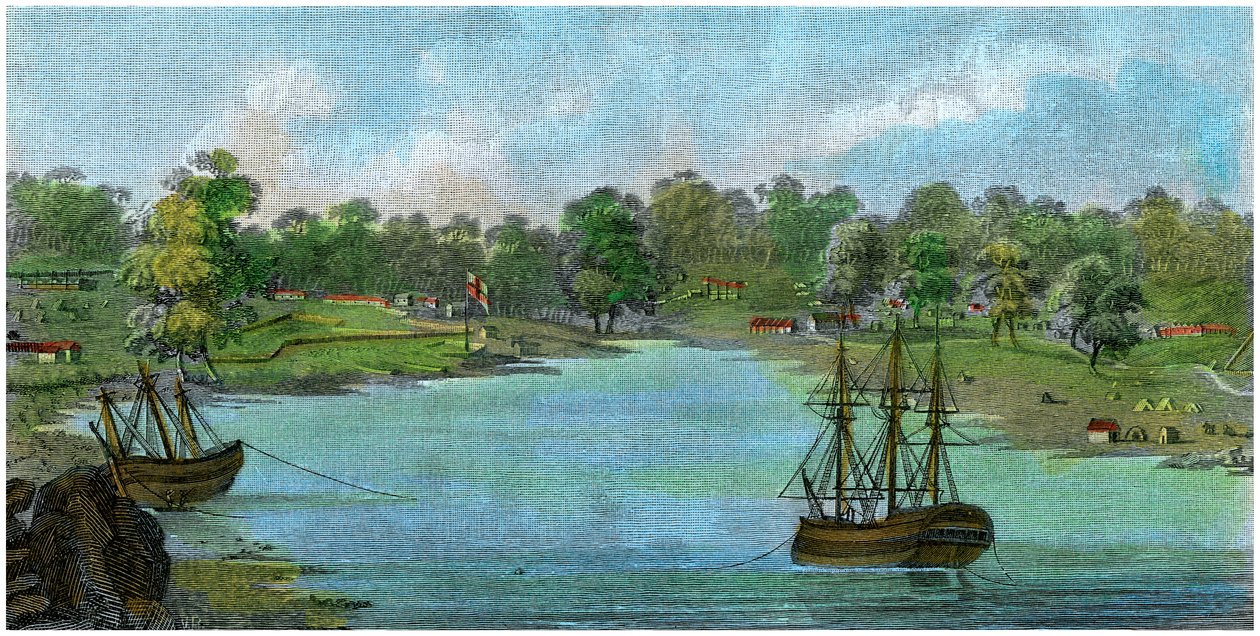 Sydney Cove, Nouvelle-Galles du Sud, Australie, 20 août 1788, vers 1885 - Unbekannt