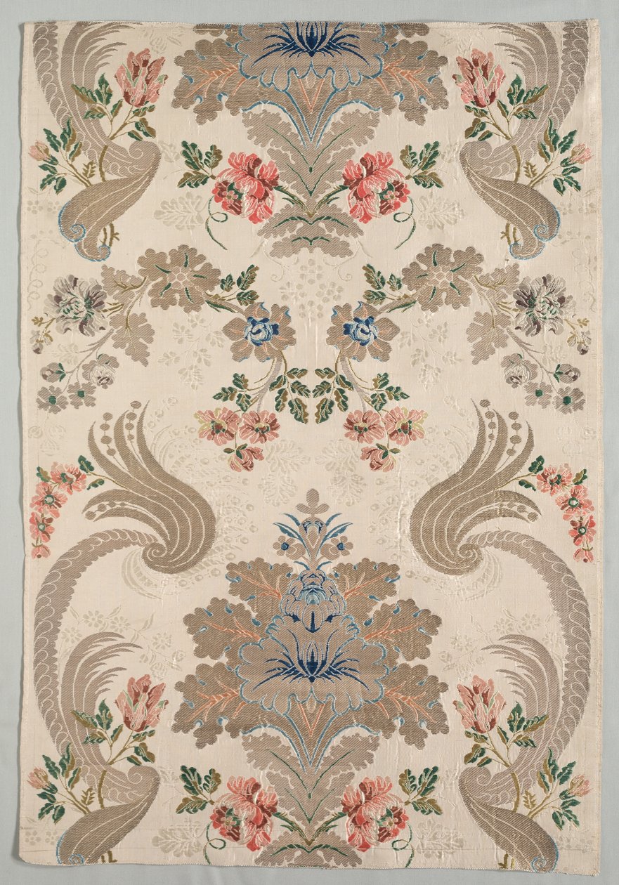 Taffetas, broché, 1700-1750 - Unbekannt