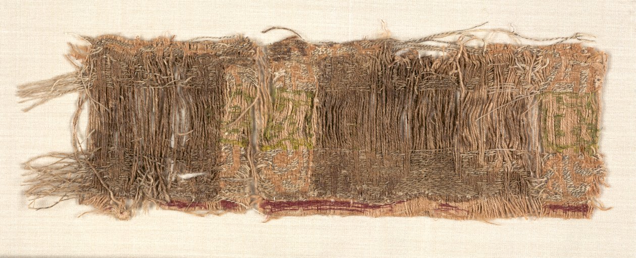 Fragment de textile, 13ème siècle - Unbekannt