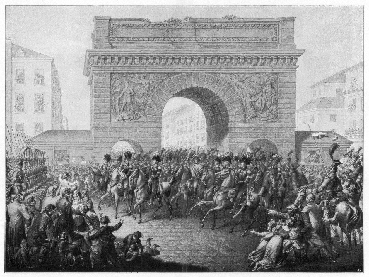 Les Alliés entrent à Paris, 31 mars 1814 - Unbekannt