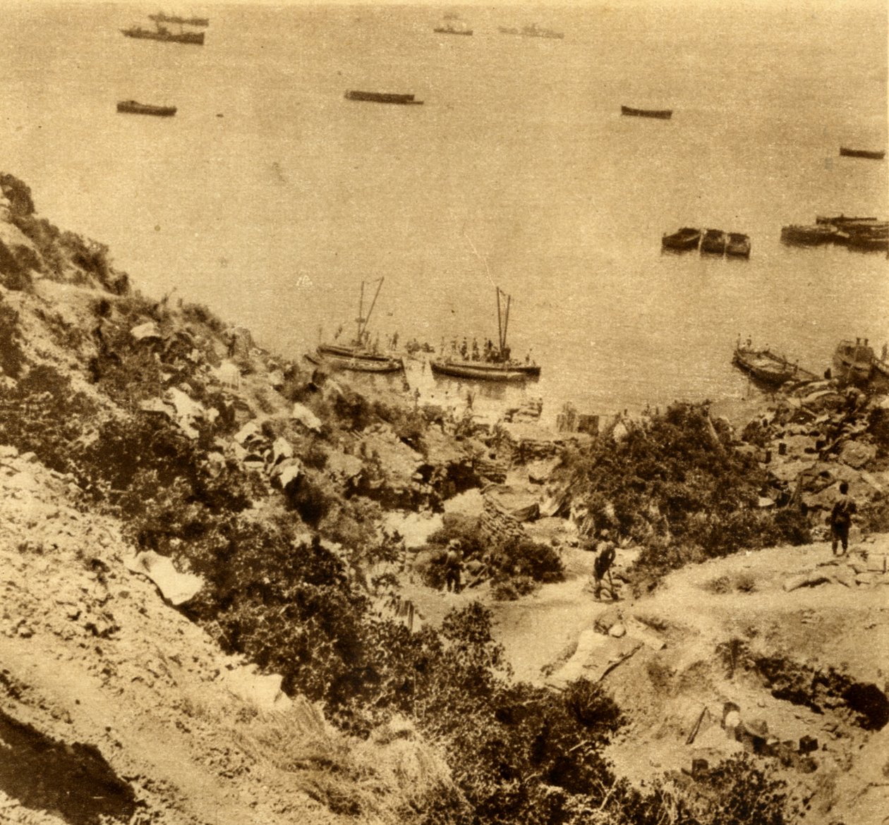 La colonie Anzac à Gallipoli, Gaba Tepe - Unbekannt