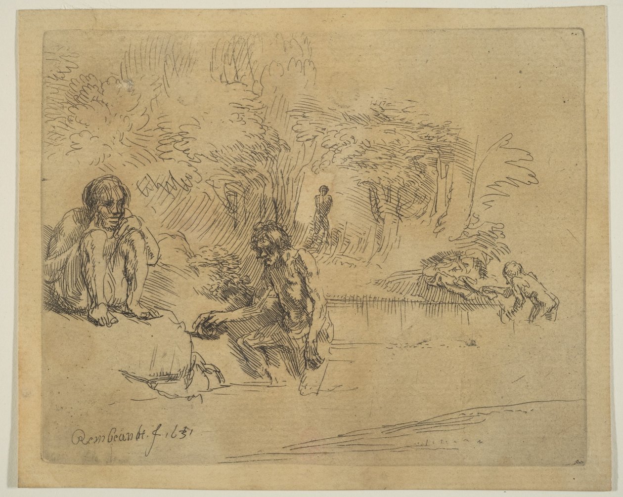 Les Baigneurs, 1651 - Unbekannt