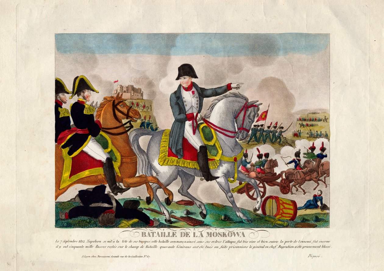 La bataille de Borodino le 26 août 1812 - Unbekannt