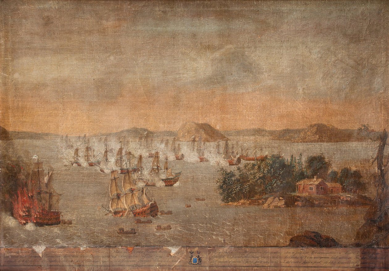 La bataille de Hoglande le 22 juillet 1713, 1713 - Unbekannt