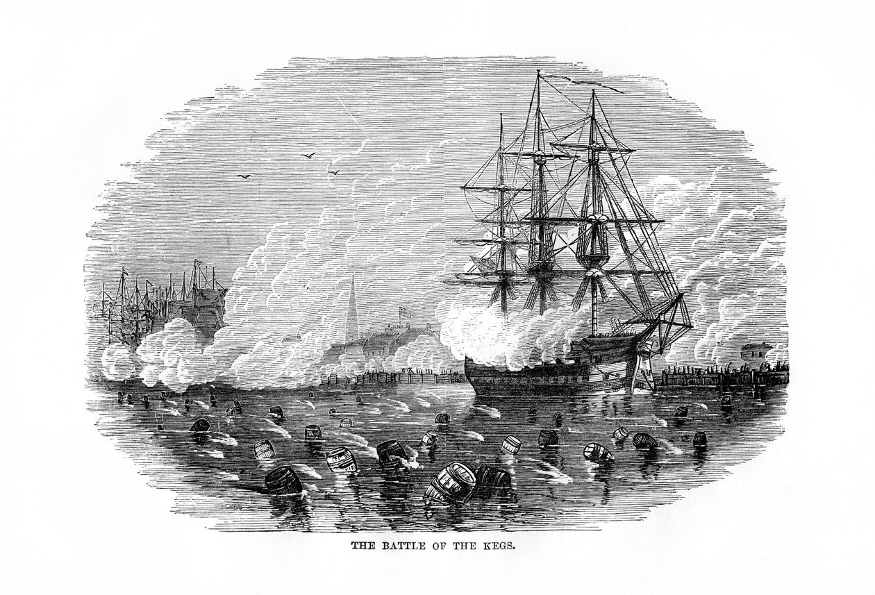 La Bataille des Kegs, 6 janvier 1778, 1872 - Unbekannt