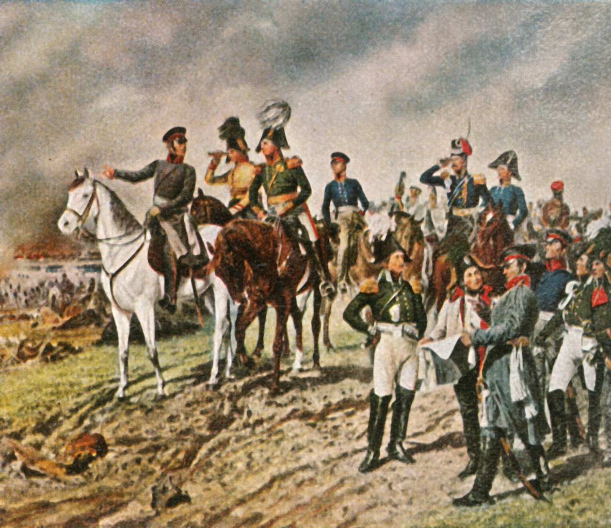 La bataille des Nations, Leipzig, 16-19 octobre 1813 - Unbekannt