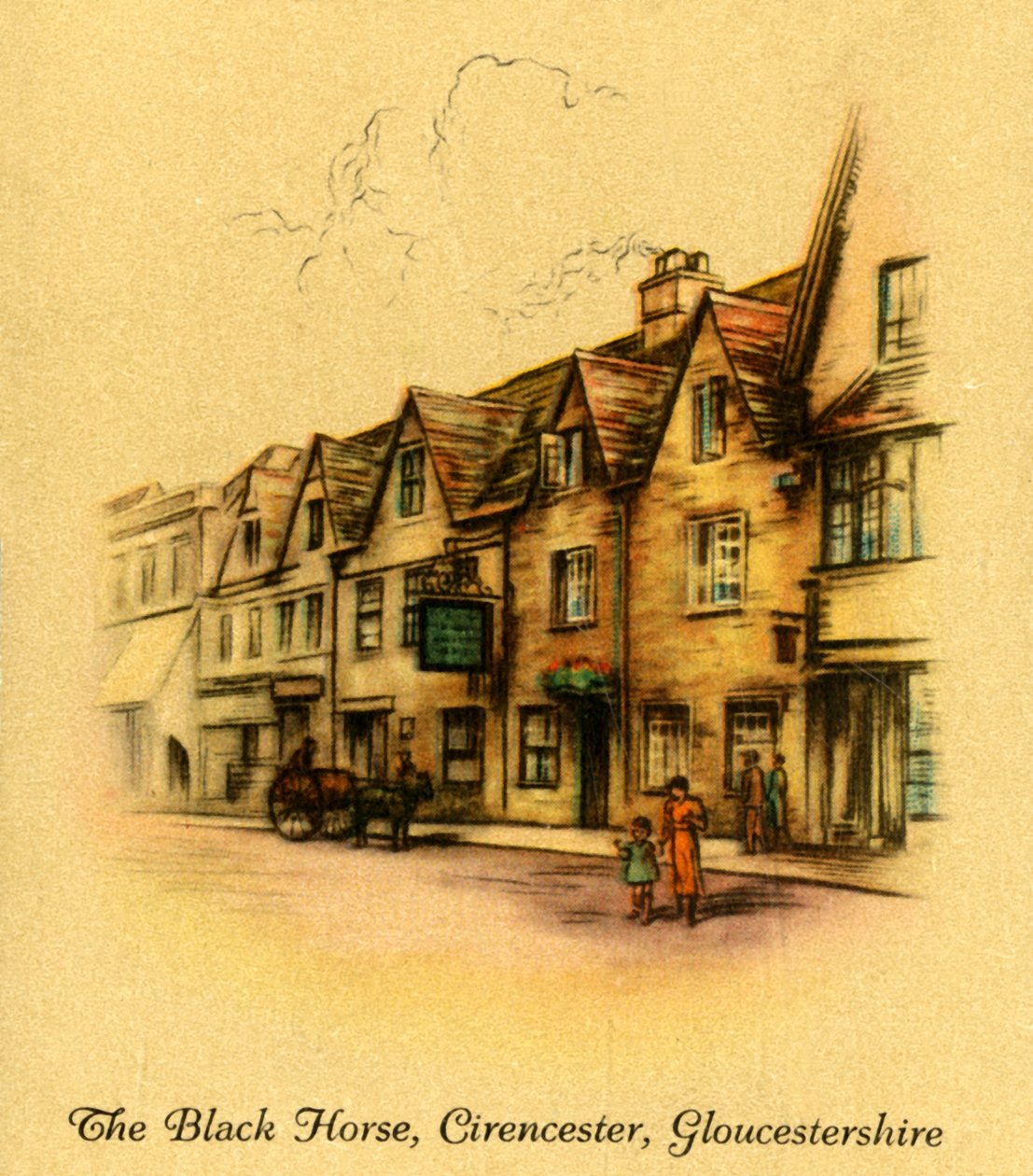 Le Cheval Noir, Cirencester, Gloucestershire - Unbekannt