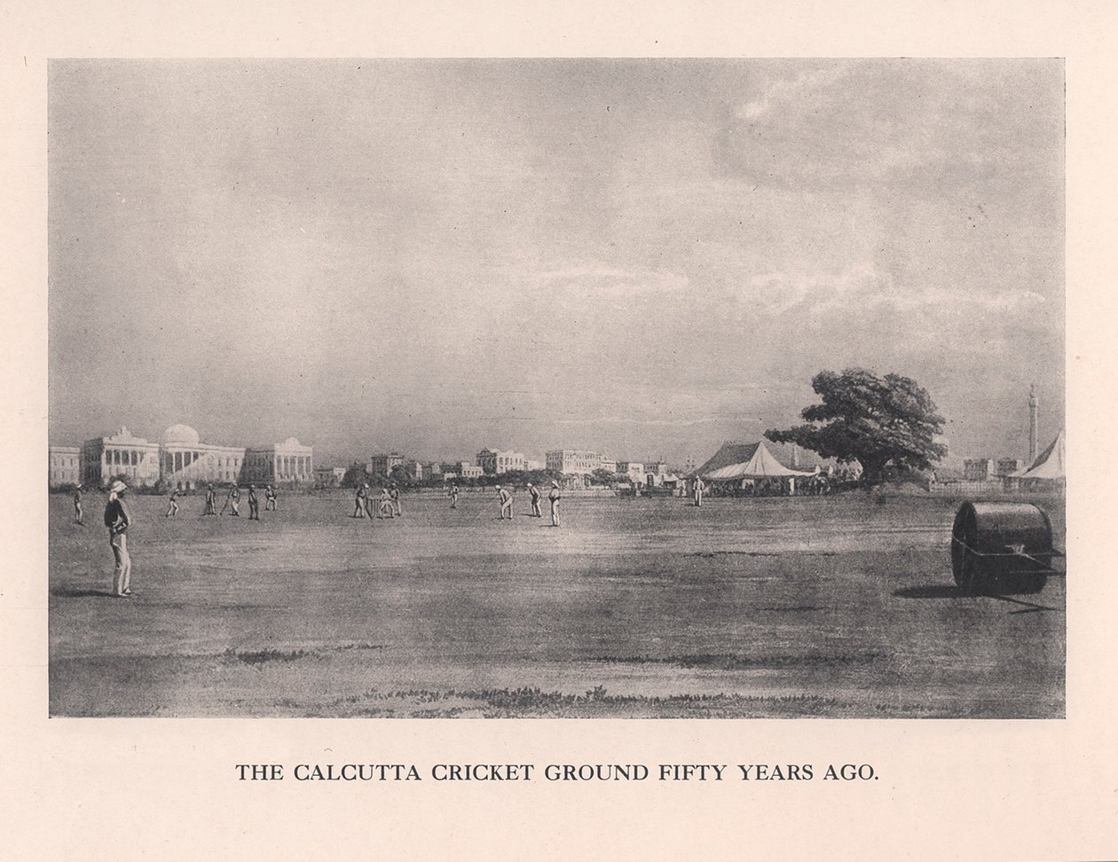 Le terrain de cricket de Calcutta, Inde, 1861 - Unbekannt