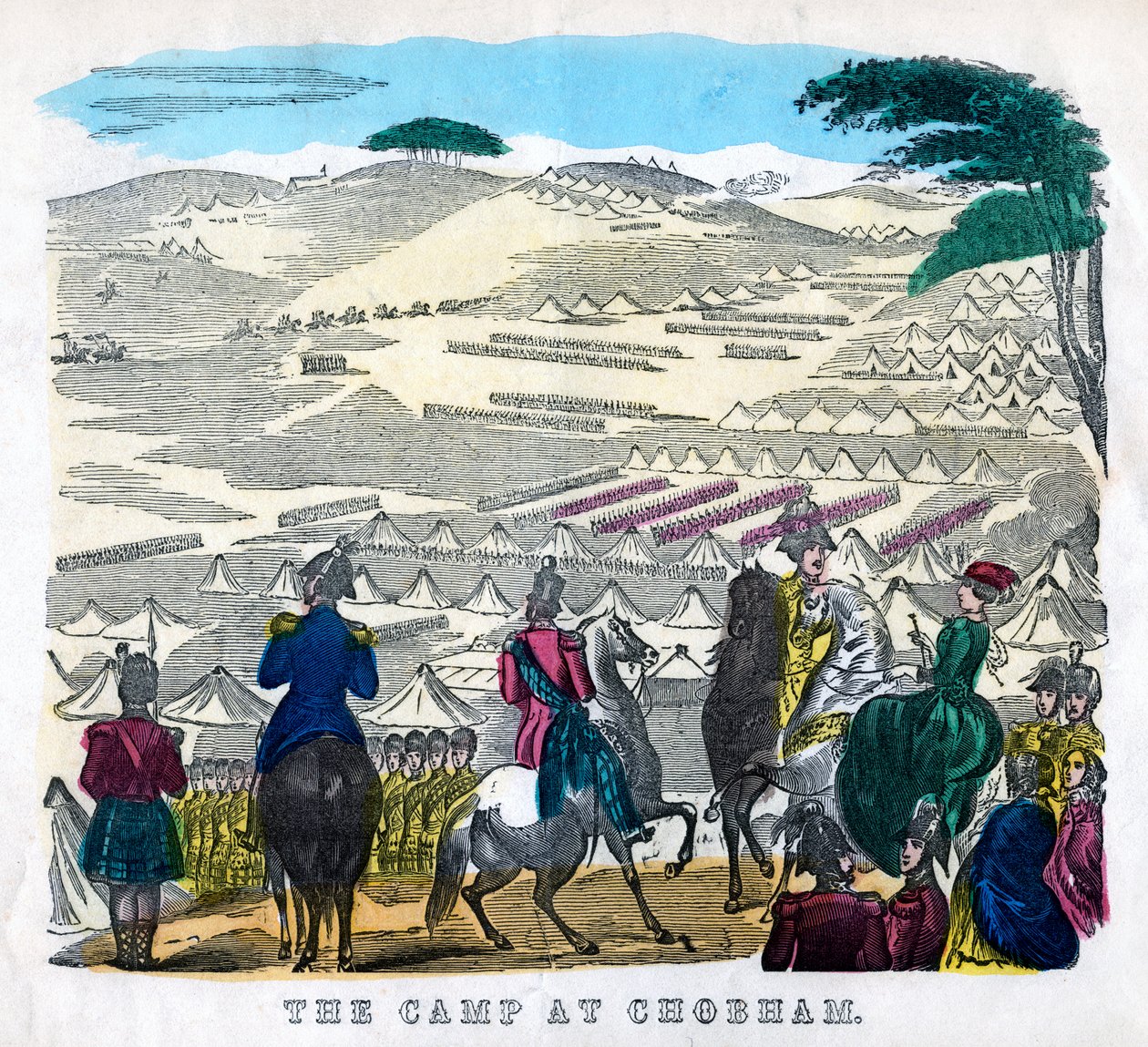 Le Camp à Chobham, 19ème siècle - Unbekannt