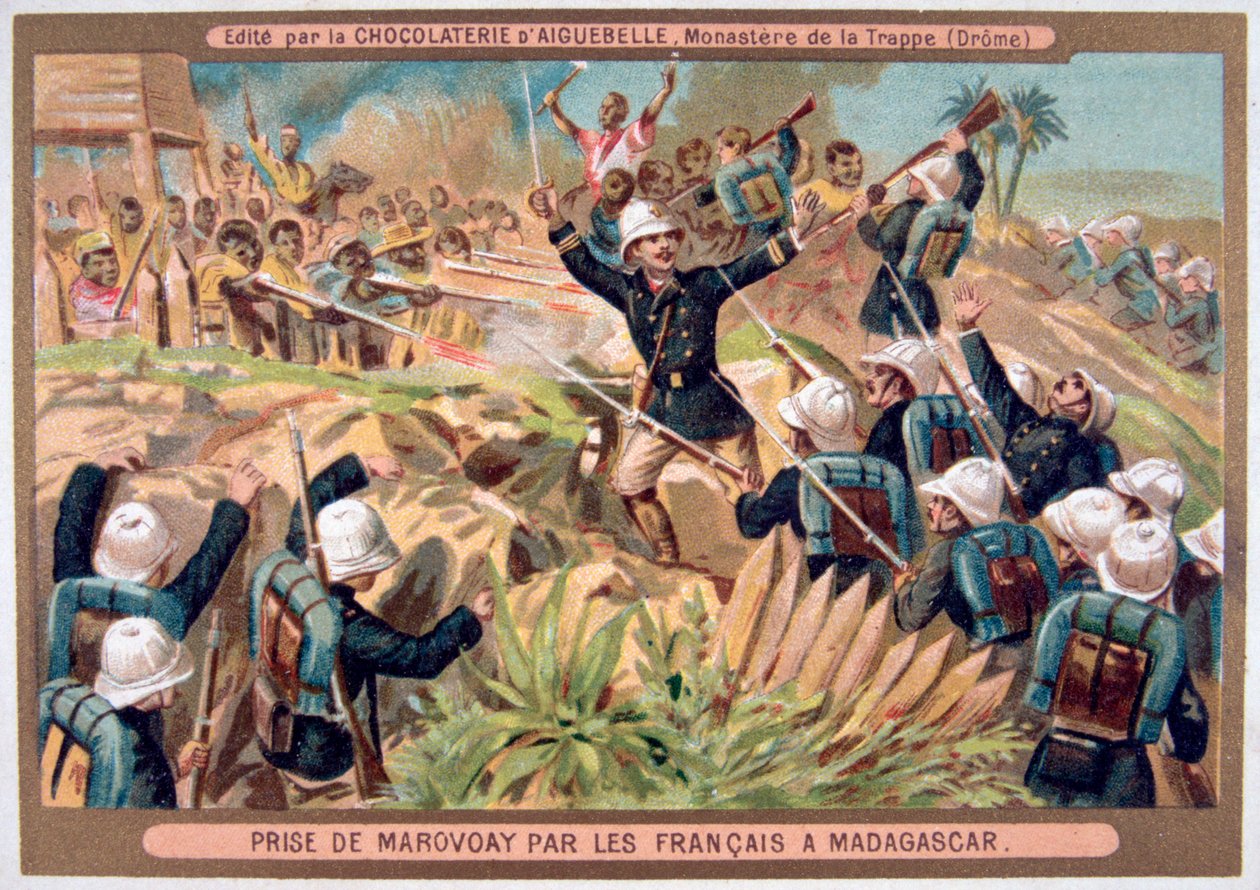La capture de Marovoay par les Français, Madagascar, 19ème-20ème siècle - Unbekannt