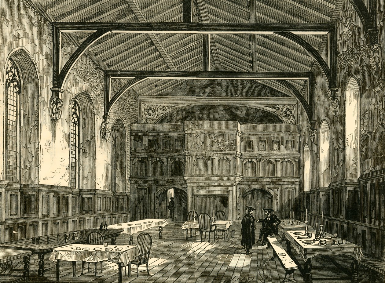 La salle du collège, 1881 - Unbekannt