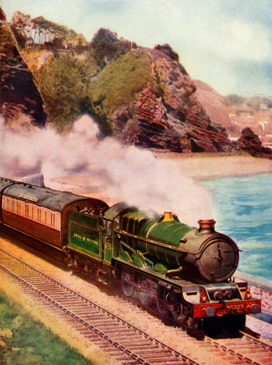 Le Cornish Riviera Express tiré par une locomotive de classe King, 1935-36 - Unbekannt