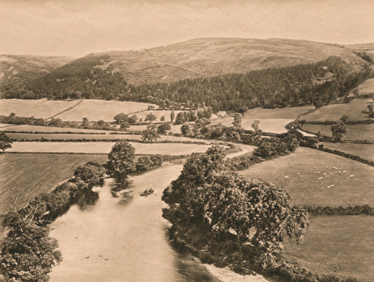 La vallée de la Dee, depuis le monticule de Glendower, 1902 - Unbekannt