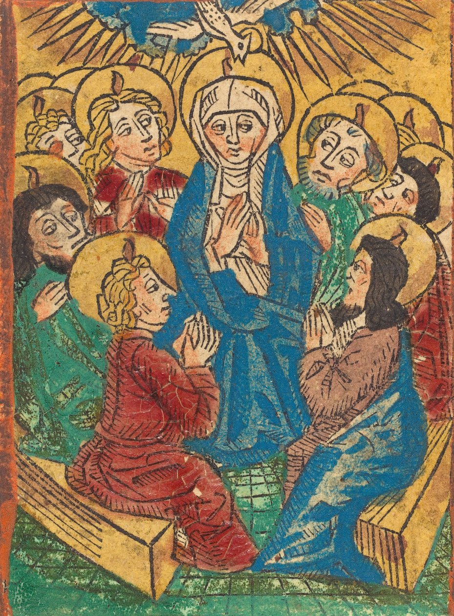 La Descente du Saint-Esprit, vers 1490 - Unbekannt