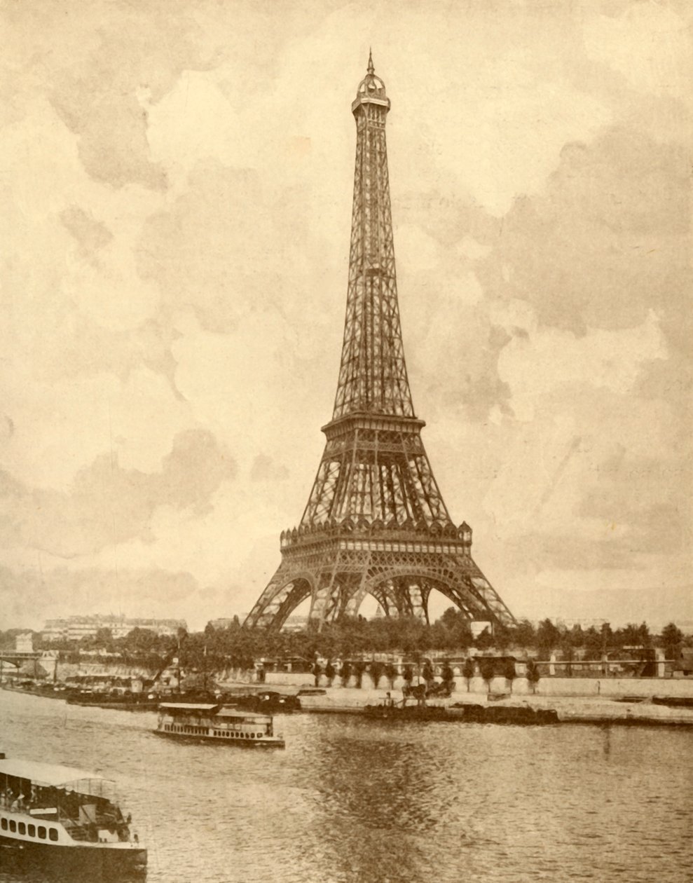 La tour Eiffel, vers 1930 - Unbekannt
