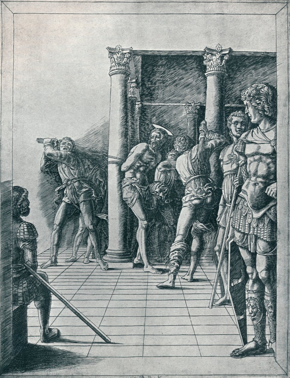 La Flagellation, avec le Pavement, 1906 - Unbekannt