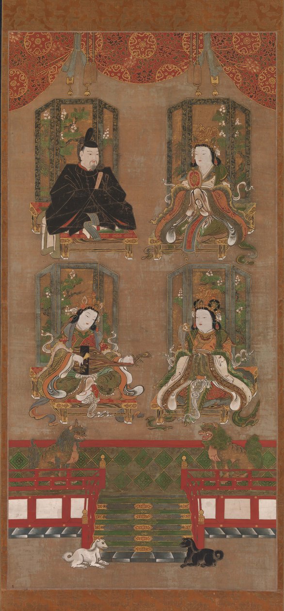 Les Quatre Divinités du Mont Koya, 16e siècle - Unbekannt