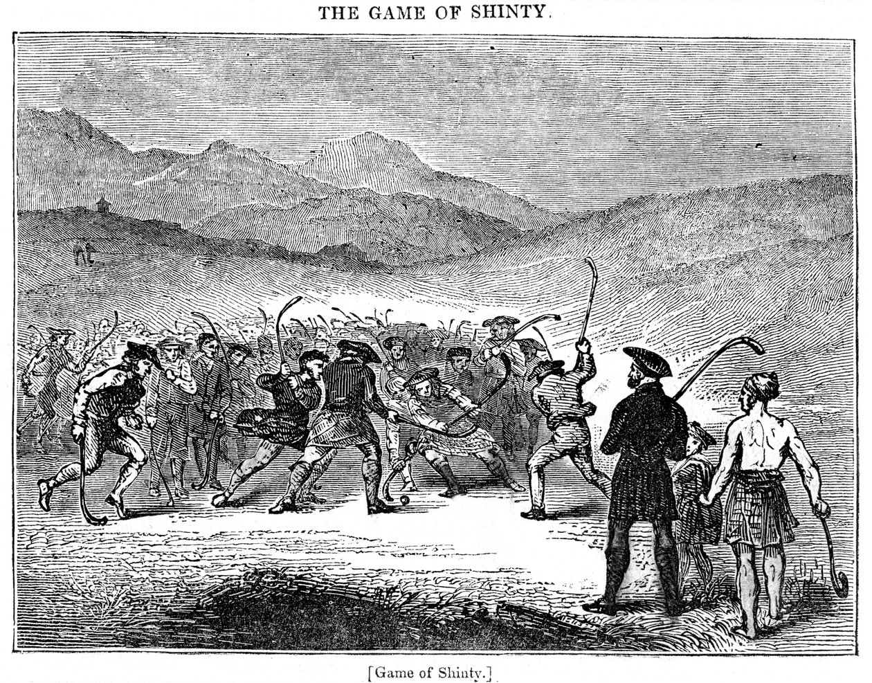 Le Jeu de Shinty, 18e ou 19e siècle - Unbekannt