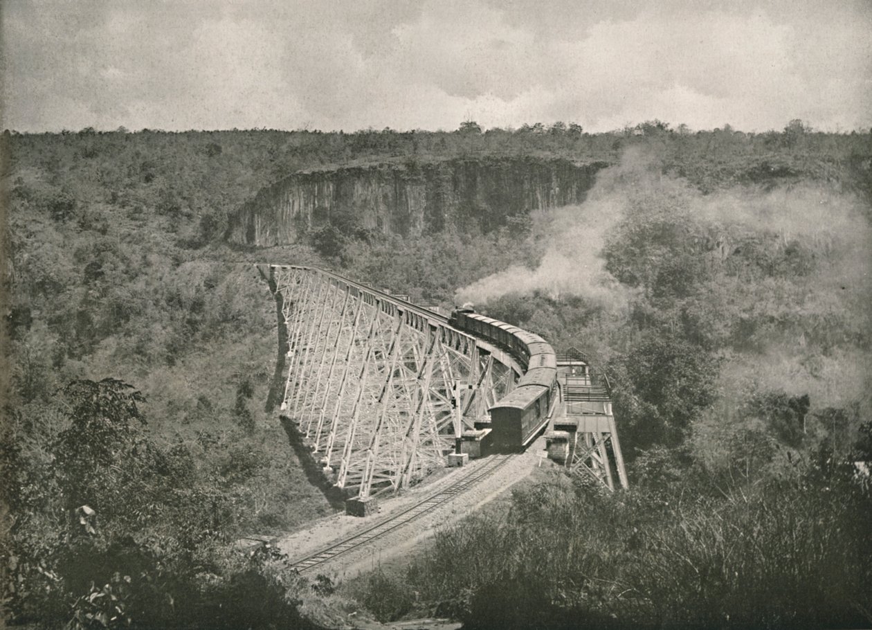 La Gorge de Gokteik et le Pont de chemin de fer - Unbekannt